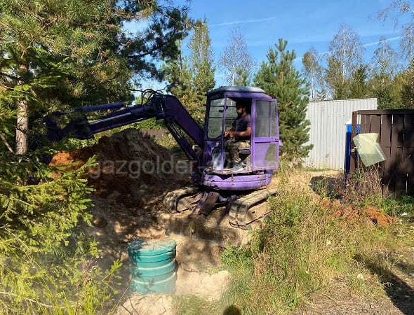 Доставка и монтаж подземных газгольдеров в Домодедово