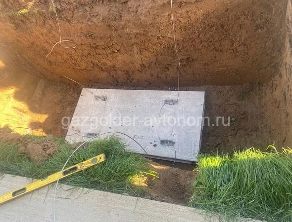 Монтаж подземных газгольдеров в Домодедово